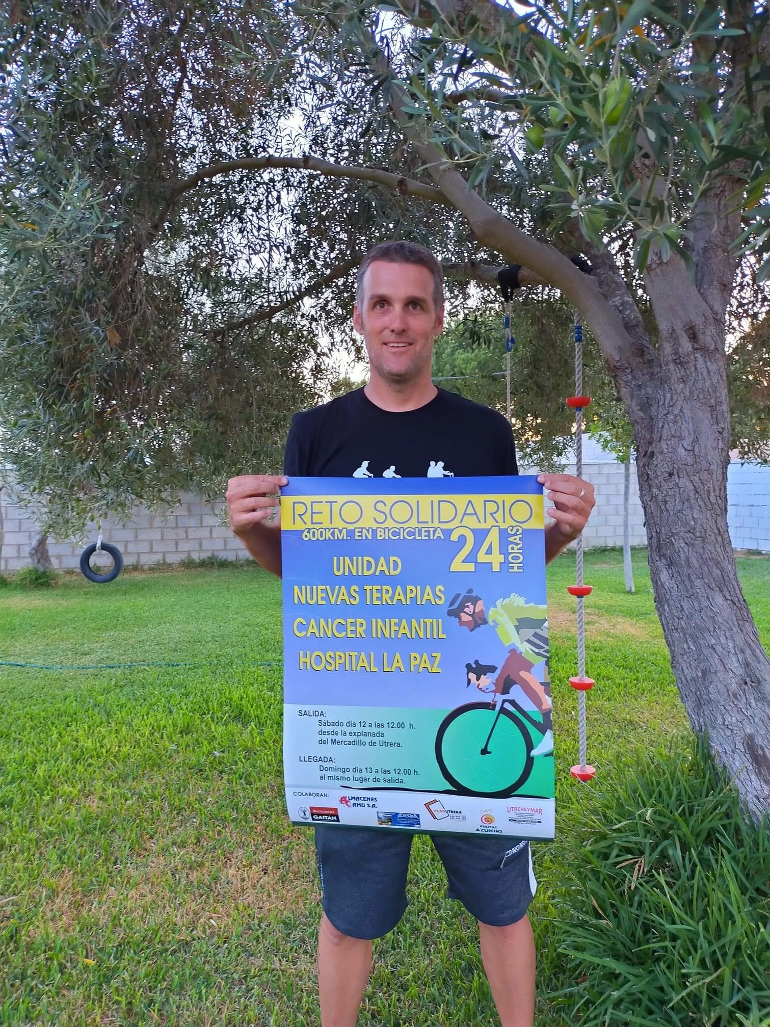 Rafa Torres vuelve a realizar su reto 24 horas en bici a favor del estudio sobre el Cáncer