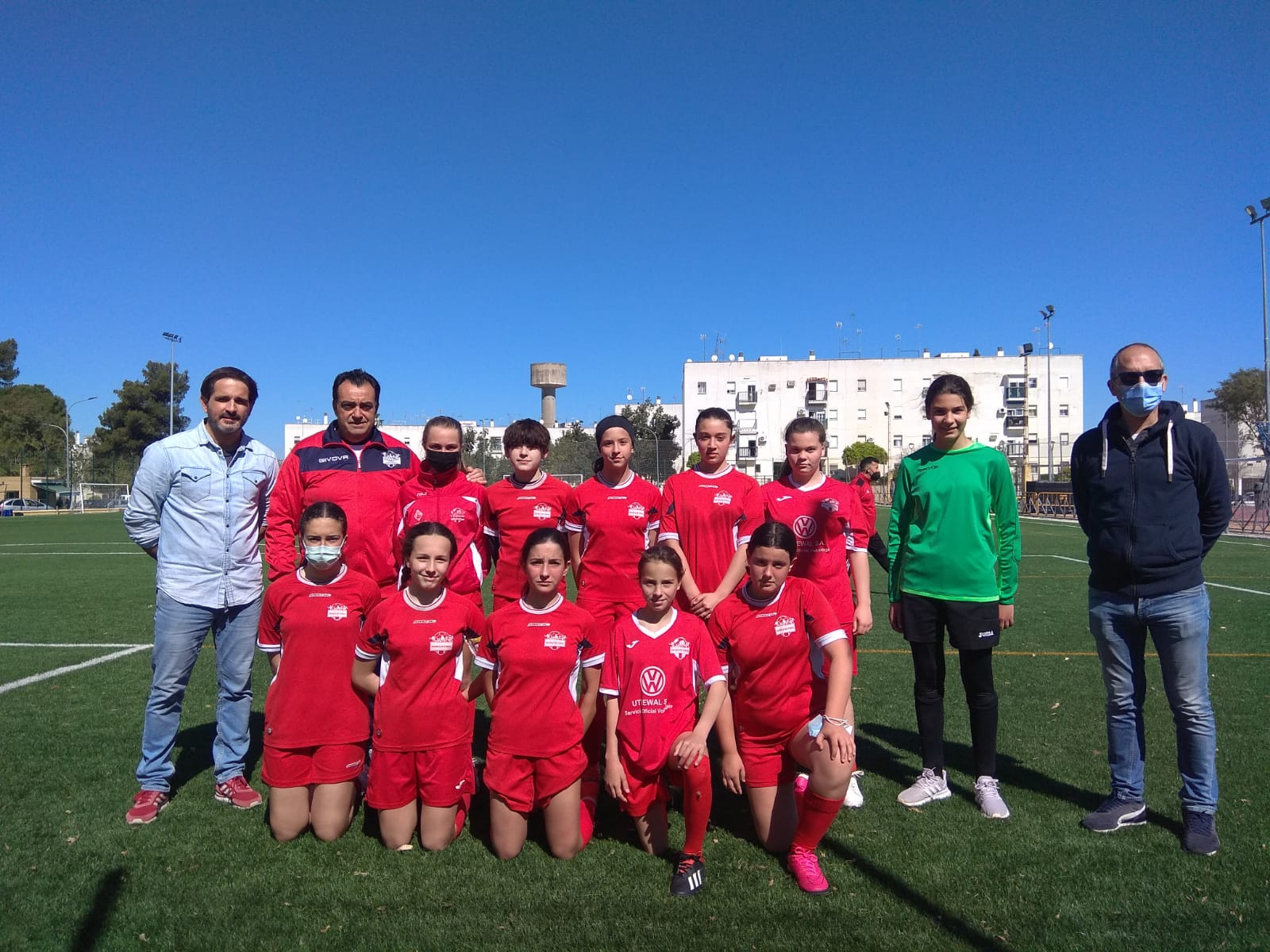 Las chicas de la Escuela Municipal que dirije Paco Martín consiguen 13 puntos de 15 en los últimos 5 encuentros
