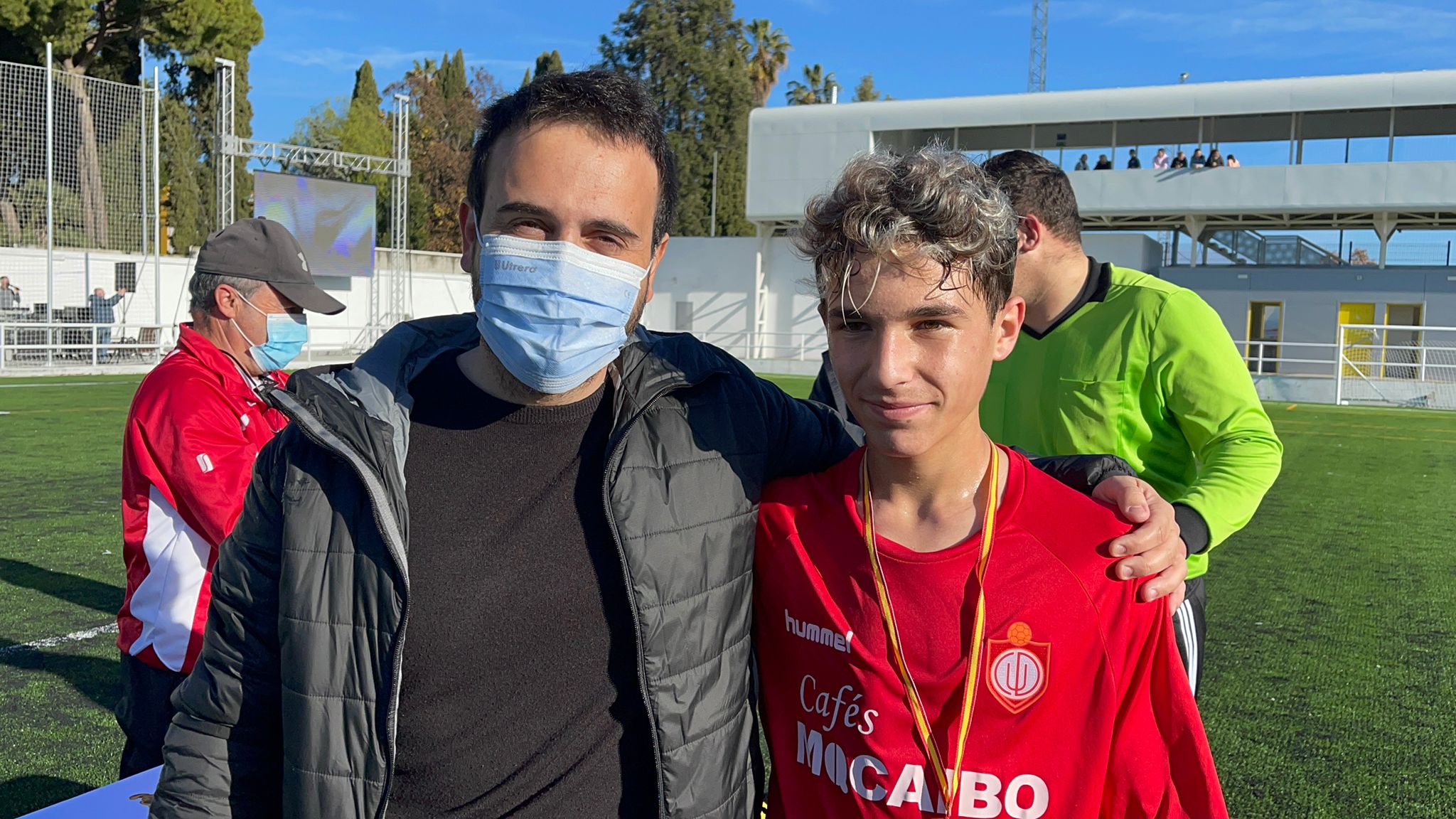 Manuel García ‘Lolo,’ primero en marcar gol en el nuevo Estadio San Juan Bosco