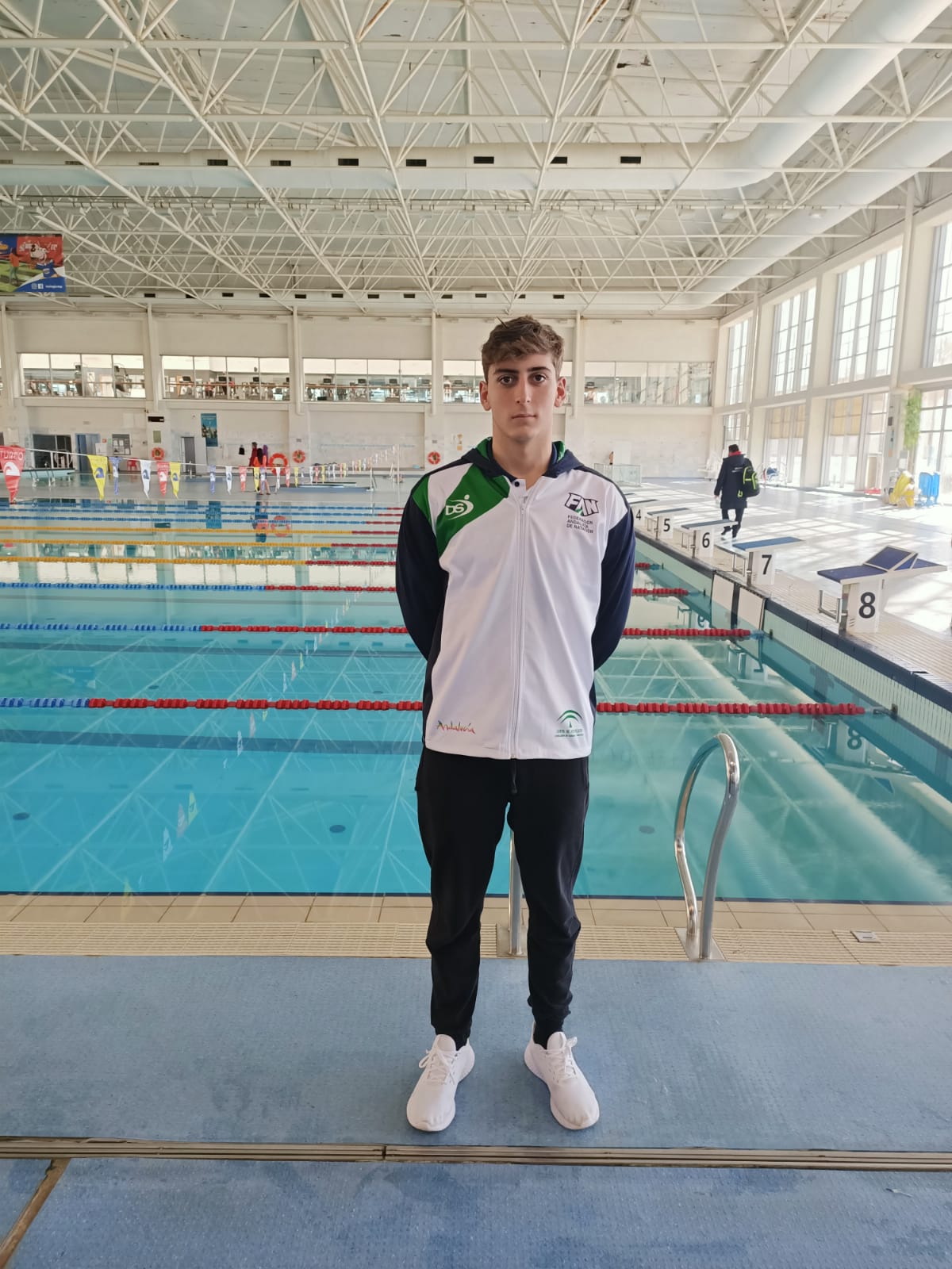 El utrerano Jorge Pérez es seleccionado para representar a Andalucía en el X Campeonato de natación de España