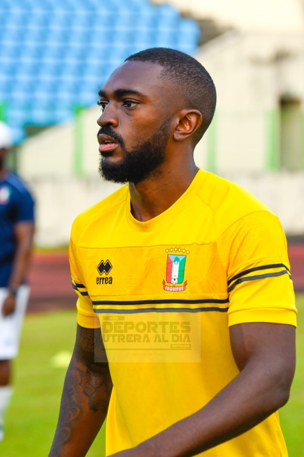 EL UTRERANO ESTEBAN OROZCO CONCENTRADO CON LA SELECCIÓN DE GUINEA PARA LA DISPUTA DE LA COPA DE AFRICA