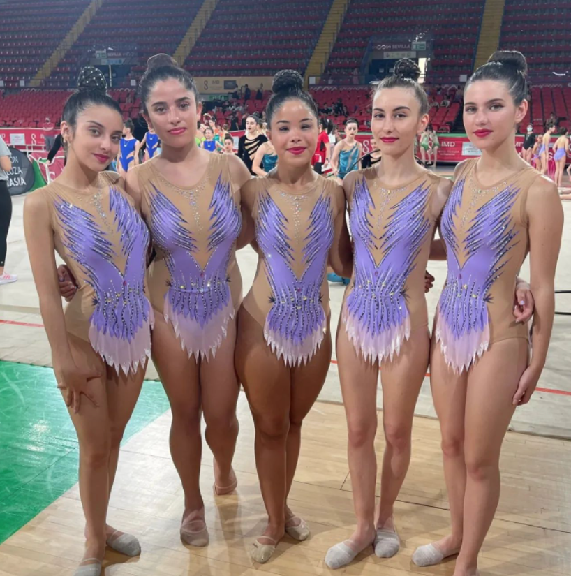 Las gimnastas del club La Magia de la Gimnasia se trajeron el oro en la 2ª Fase de los Juegos Deportivos municipales de Sevilla
