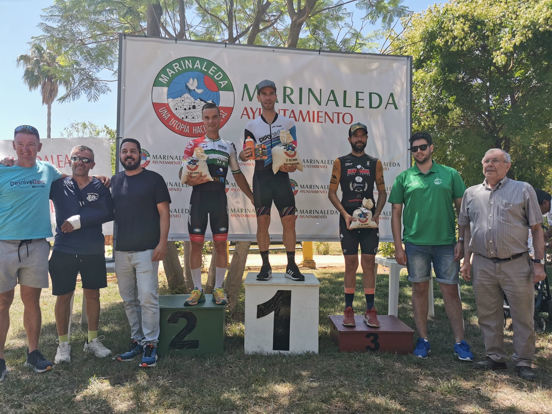 El ciclista utrerano, Pablo Castillo, logra el 2º lugar en M30 en la XCMM Marinaleda