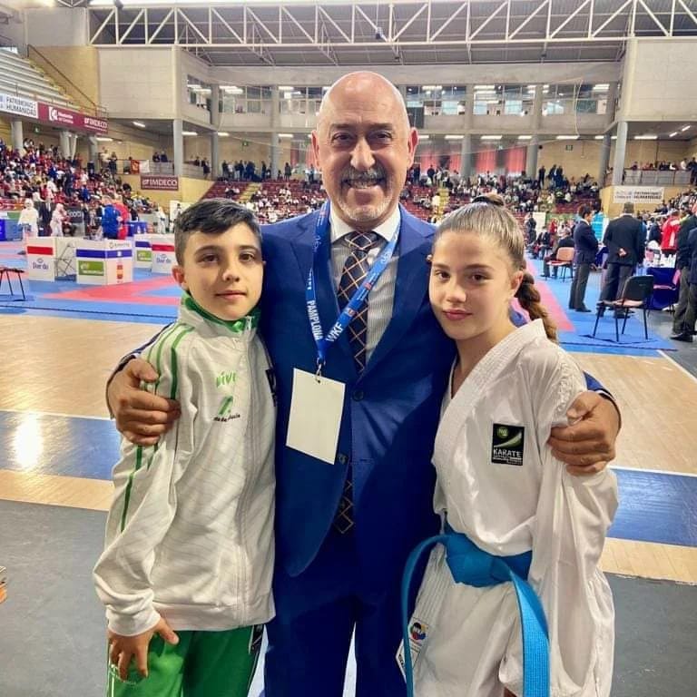 Los hermanos karatekas utreranos David y Alejandra Gómez participarán en el Campeonato de España de Clubes