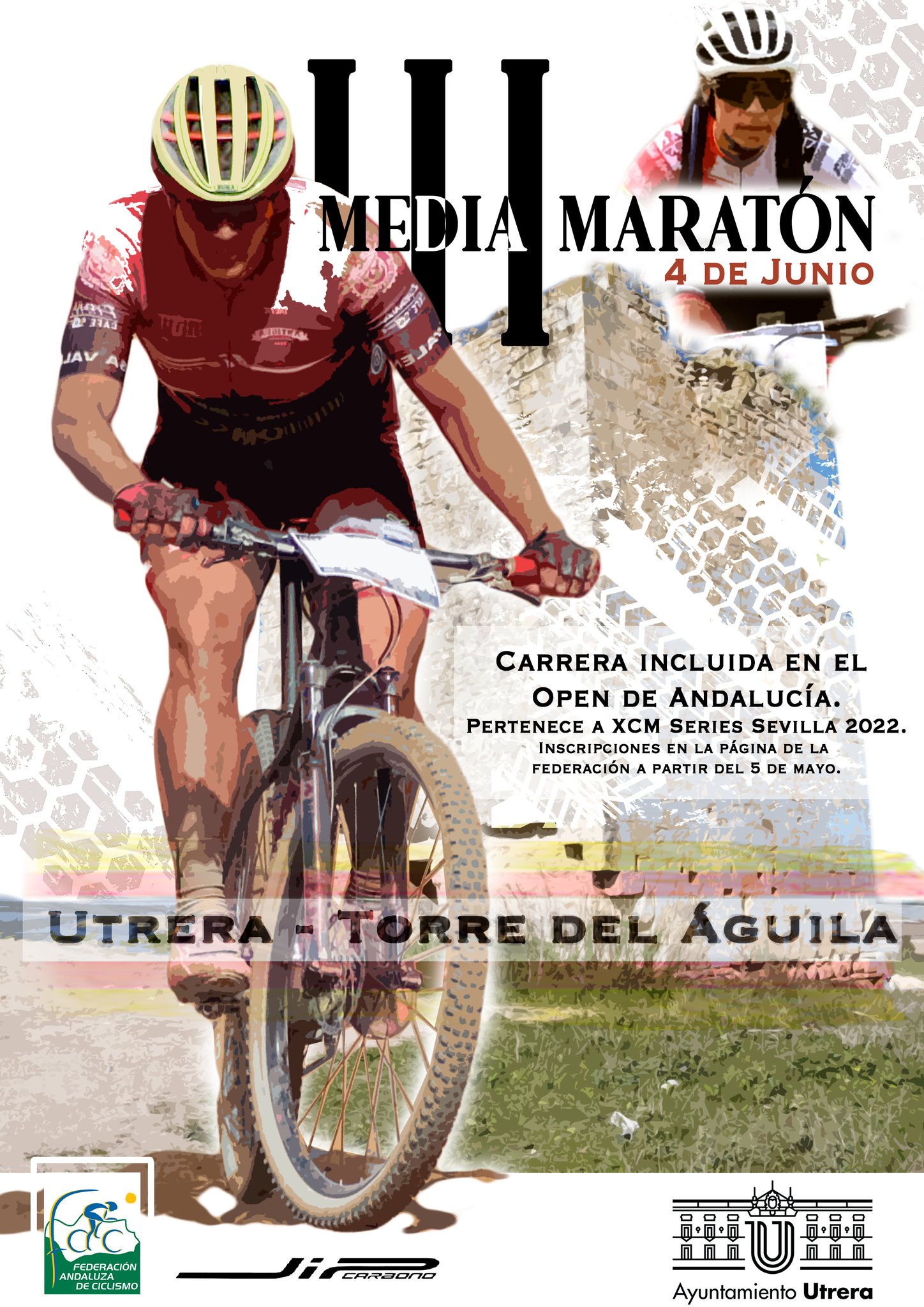 Todo preparado para la III Media Maratón de Mountain Bike Utrera – Torre del Águila este sábado