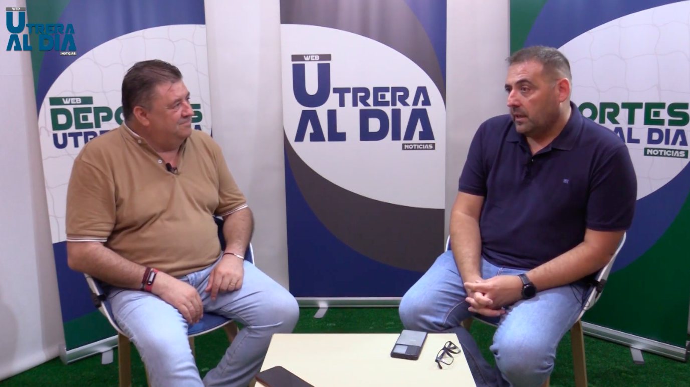 Entrevista al nuevo entrenador del CD Utrera Atlético, Alfonso Berlanga, sobre su «vuelta a casa»