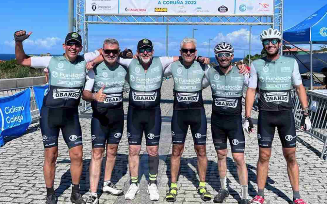 Destacada actuación del equipo ciclista de la Policía Local de Utrera en el Campeonato de España de MTB celebrado en A Coruña