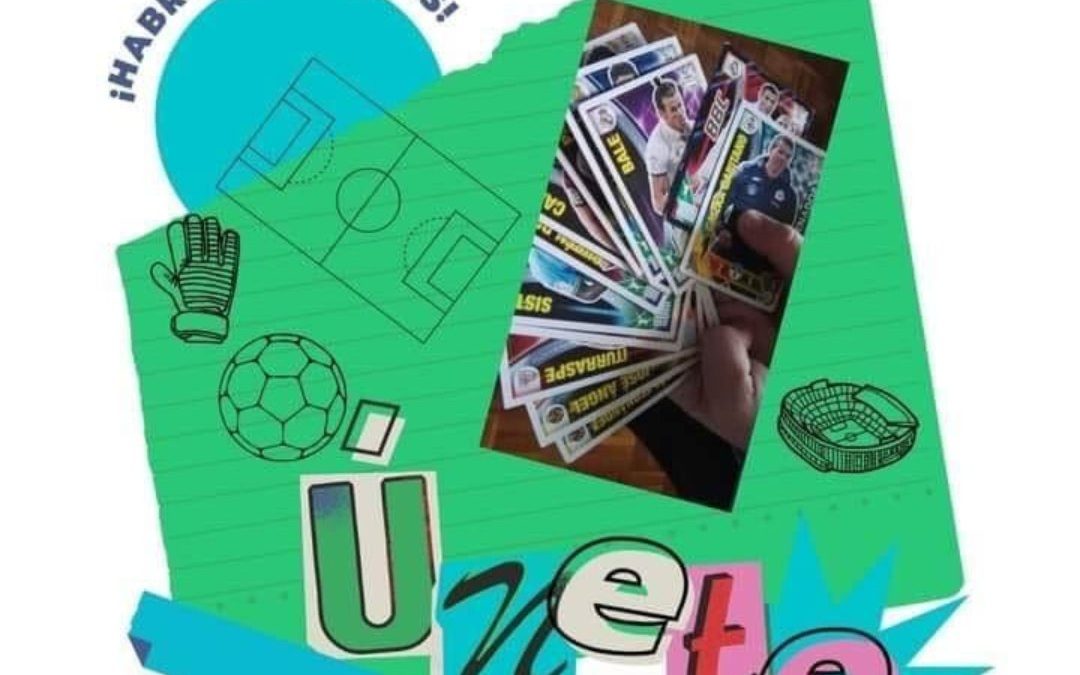 Saca tus cromos del cajón y participa en el «Intercambio de Cromos de Fútbol» organizado por el Colectivo Pasión de Fútbol