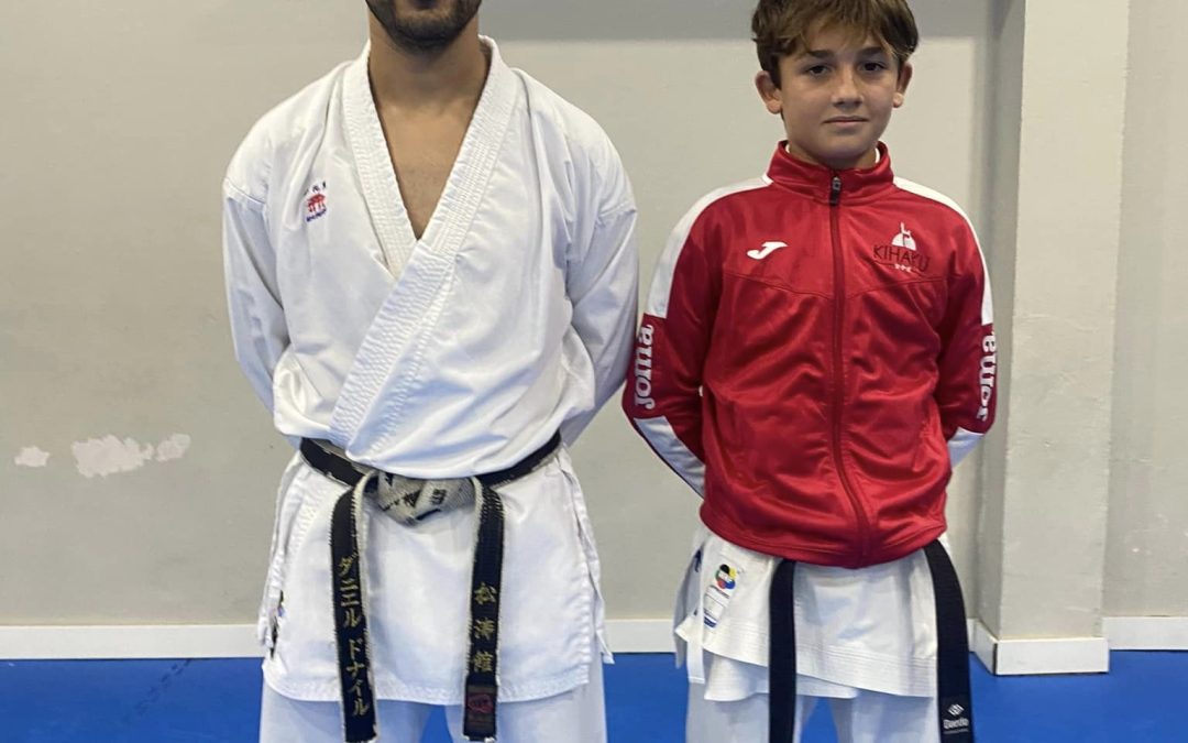 Bronce por parte de la Escuela de Karate Kihaku del utrerano Juan Antonio Leal en la Liga Nacional de Karate Infantil en Ávila