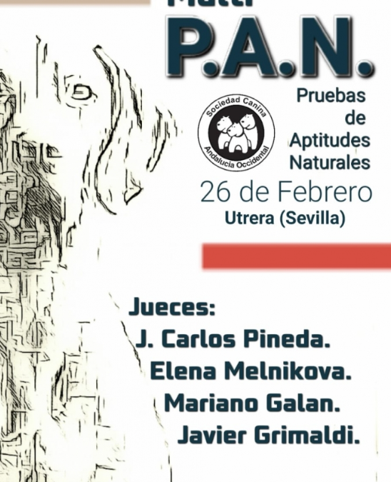 Cita canina el 25 y 26 de febrero en Utrera con la pruebas de la Sociedad Canina de Andalucía y el Club Teckel