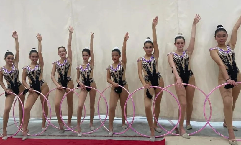 Las pequeñas gimnastas del club «La Magia de la gimnasia» logran el primer puesto en sus categorías en el Circuito Provincial