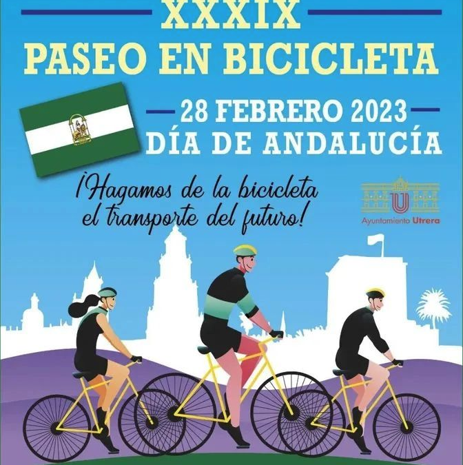 Últimos días para inscribirse al 39º Paseo en Bicicleta el día de Andalucía