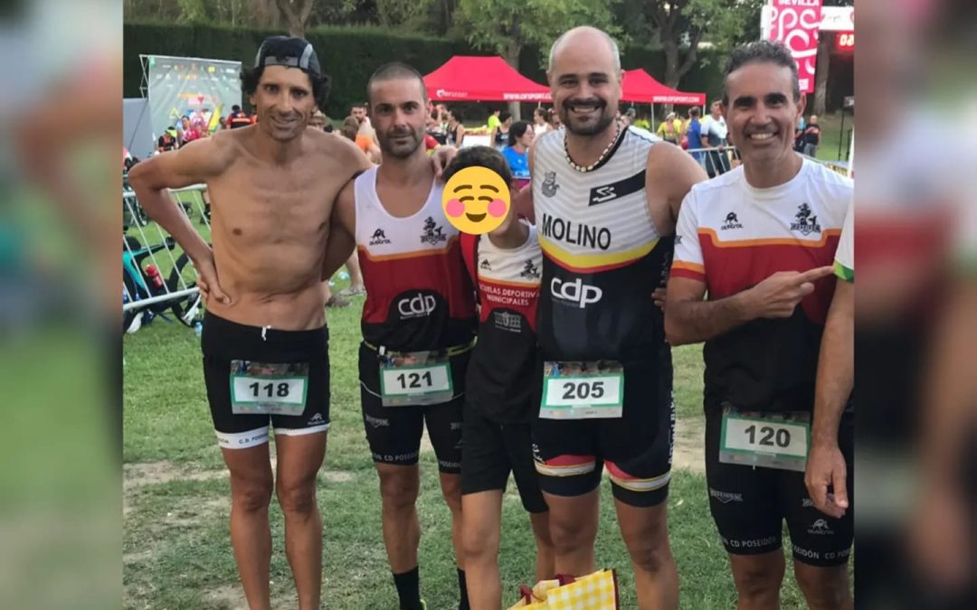 Los triatletas del Club Poseidón participaron en el Half Triatlón de Sevilla 2023 este domingo