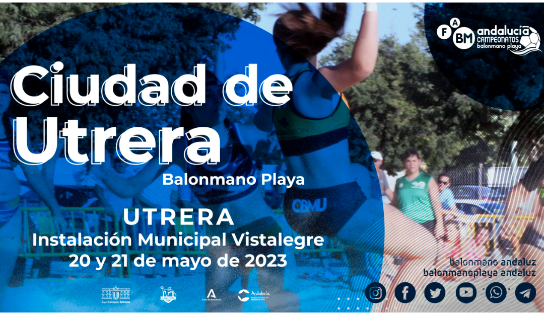 Utrera acogerá el Torneo de Balonmano Playa «Ciudad de Utrera» este 20 y 21 de mayo