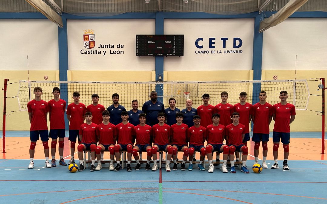 El utrerano Ángel Ocaña presente en el Campeonato de Europa con la sub17 de Voleibol en Montenegro
