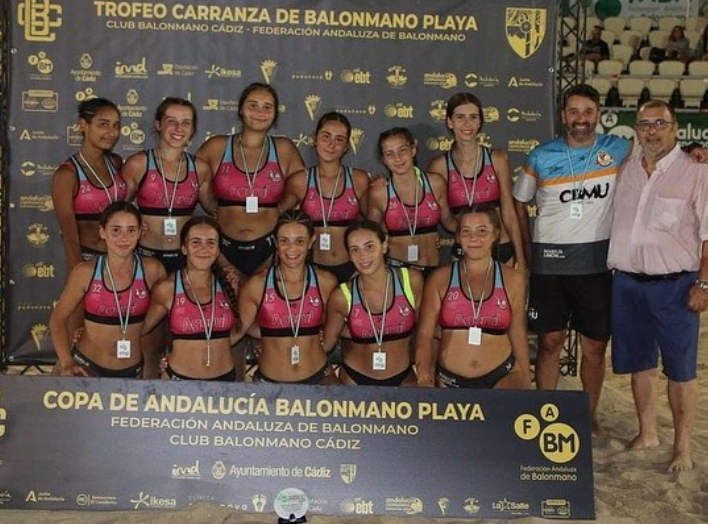 El cadete femenino del Club Balonmano playa Utrera queda subcampeón en la Copa de Andalucía 2023