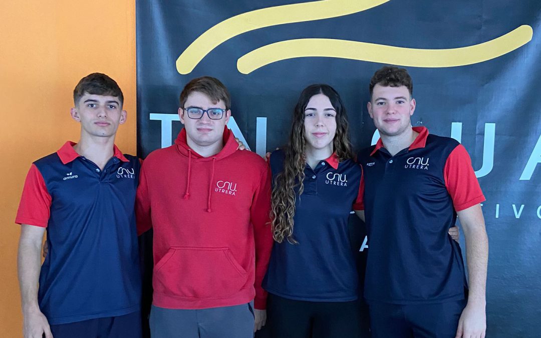 El Club Natación de Utrera participa en el XXXVIII Campeonato de Andalucía absoluto-junior Open de Invierno con destacados resultados