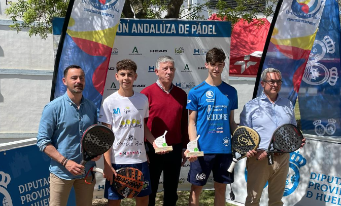 Antonio y Alejandro García se proclaman campeones de la 5ª prueba de Andalucía de Pádel celebrada en Palos de la frontera