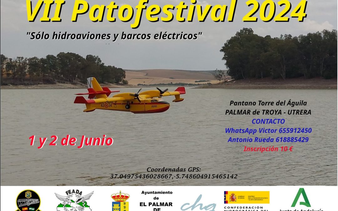 El Club Deportivo de Aeromodelismo Altos Vuelos de Utrera organiza el VII Pato Festival 2024