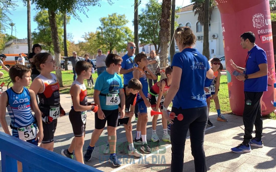 Éxito en Utrera con la 1ª edición del Duatlón Cross de Menores [vídeo]