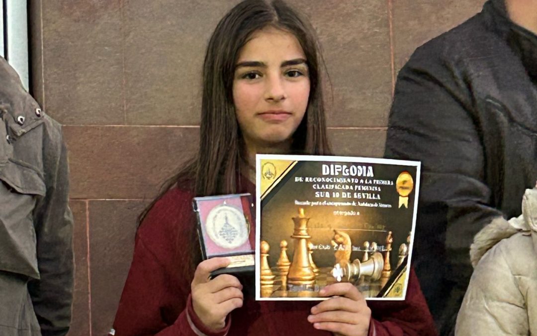 La joven ajedrecista Anaís Romero se proclama Campeona de la Copa de Andalucía en Selecciones de Menores de Ajedrez