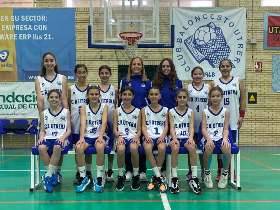 El equipo «minibasket» femenino del Club Baloncesto de Utrera se juega la Final Four de la temporada 24/25