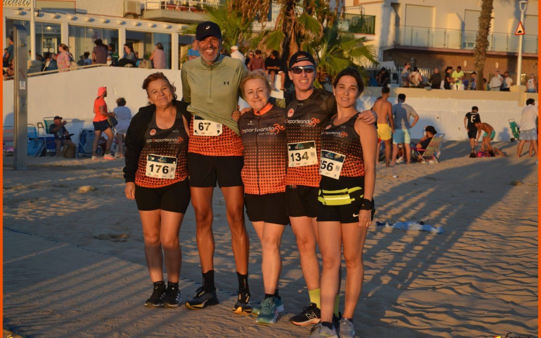 DEPORTEANDO POR UTRERA DESAFIANDO LAS ALTAS TEMPERATURAS