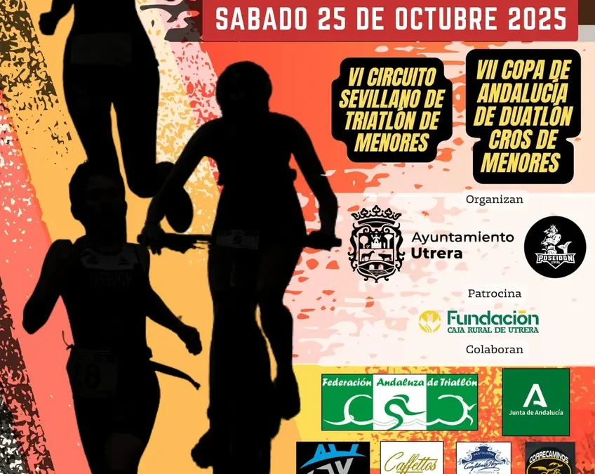 Últimos días para inscribirse al II Duatlón de Menores «Ciudad de Utrera» del Club Poseidón