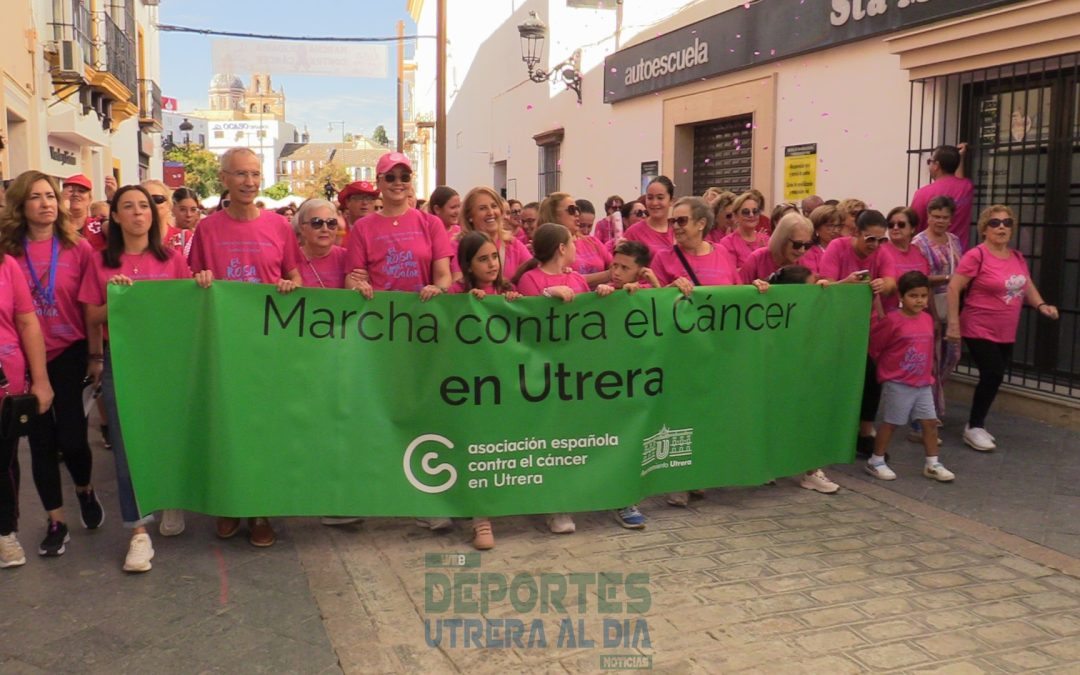 La IV Marcha Solidaria Contra el Cáncer en Utrera alcanzó los mil dorsales [vídeo y galería]