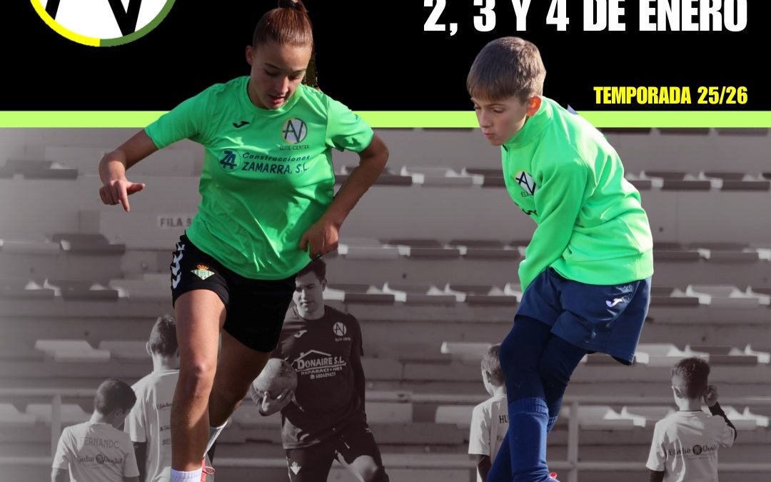 El III Clínic de Navidad de AN Élite Center vuelve a Utrera los días 2, 3 y 4 de enero