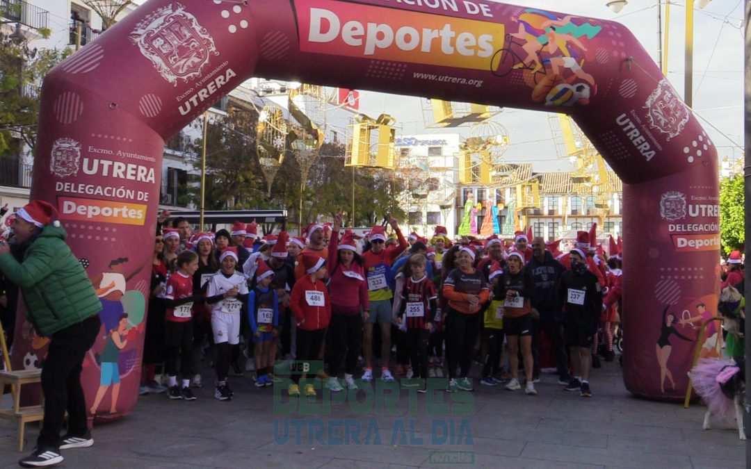 Utrera cierra el año con mucho deporte y diversión en su 9ª San Silvestre [vídeo y galería]