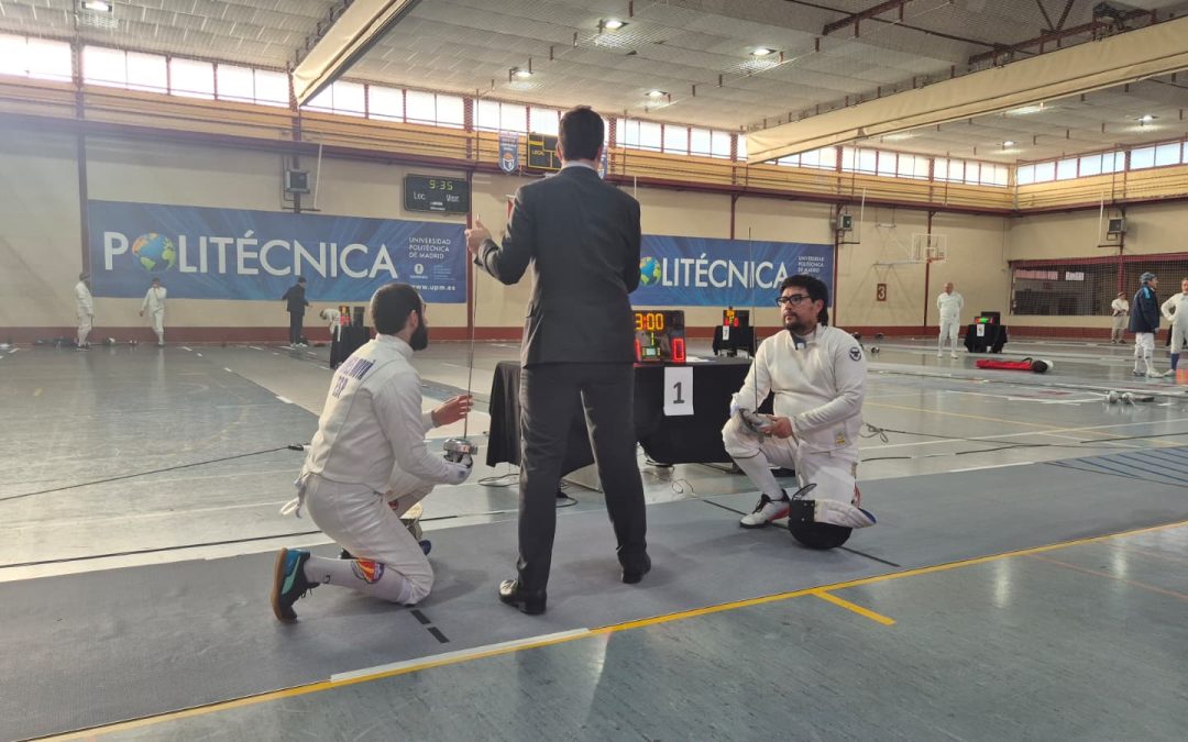 El Club de Esgrima de Utrera suma experiencia nacional con Cristian Pizarro en Madrid