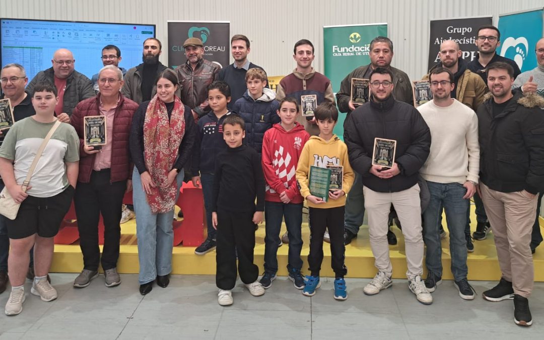 Éxito de participación y alto nivel en el II Abierto Internacional de Ajedrez Ciudad de Utrera