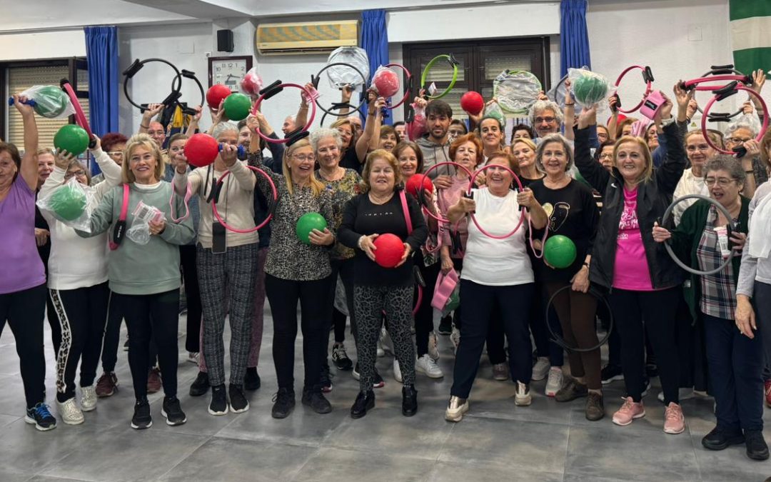 El Ayuntamiento de Utrera renueva y amplía el material deportivo del Centro de Participación Activa