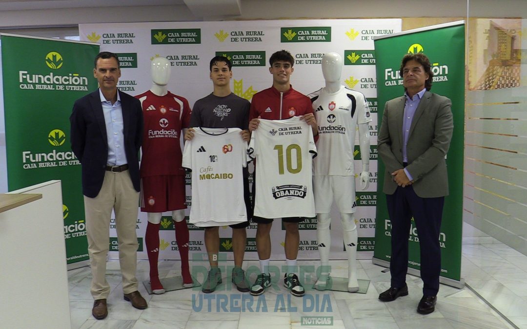El C.D Utrera y la Fundación Caja Rural presentan la nueva equipación para el equipo juvenil en División de Honor (vídeo)