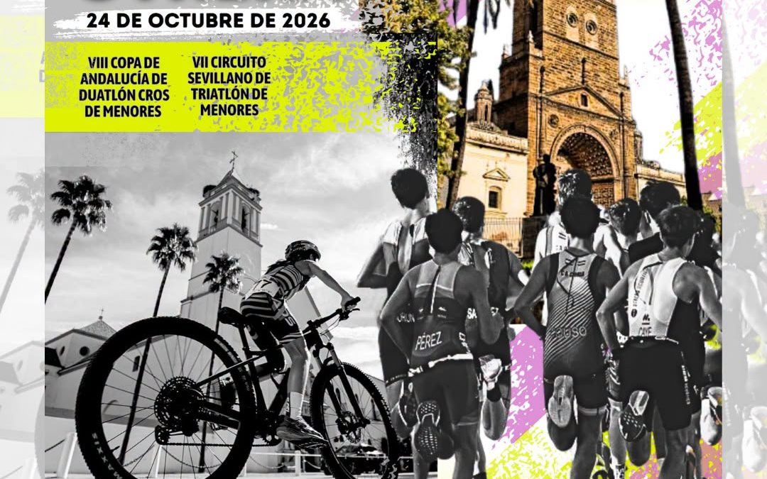 Vuelve el III Duatlón Cros de Menores «Ciudad de Utrera» el próximo 24 de octubre